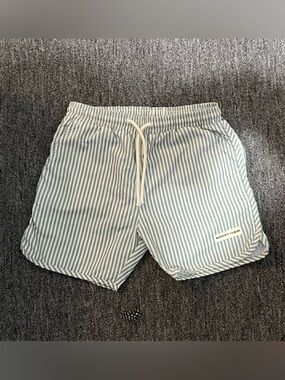 Konges Slojd 5-6 Boys Striped Drawstring Swim Shorts Trunks